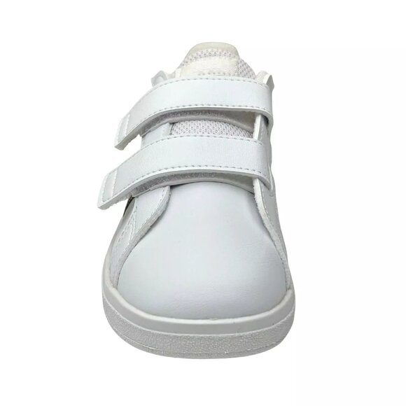Adidas Grand Court Toddler Boy's Slip-on Sneaker Size 10 White Lightweight Shoes - Picture 4 of 12